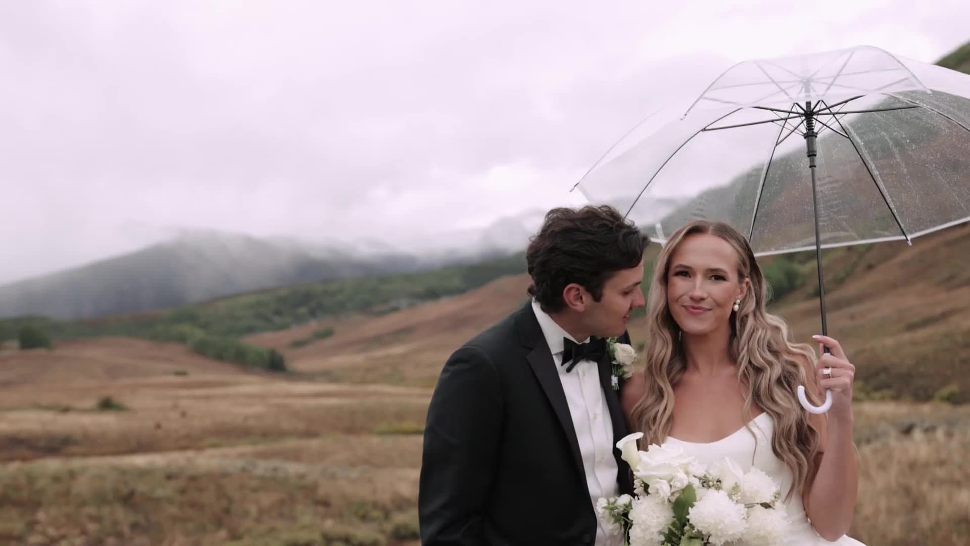 Becca and Colton at Crested Butte Wedding Garden in Colorado