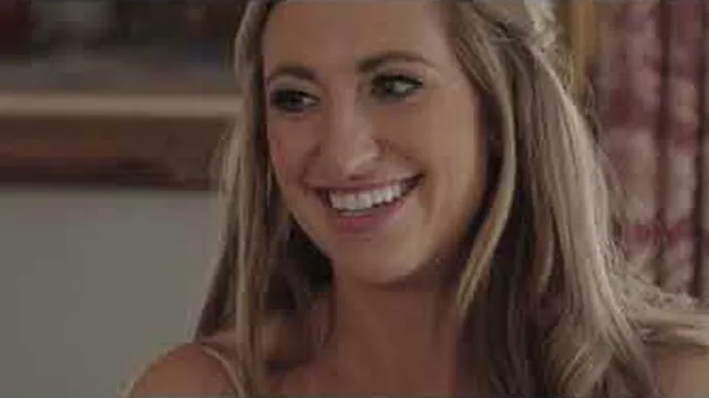 A big smile on Will and McKenzie's wedding day at Barr Mansion